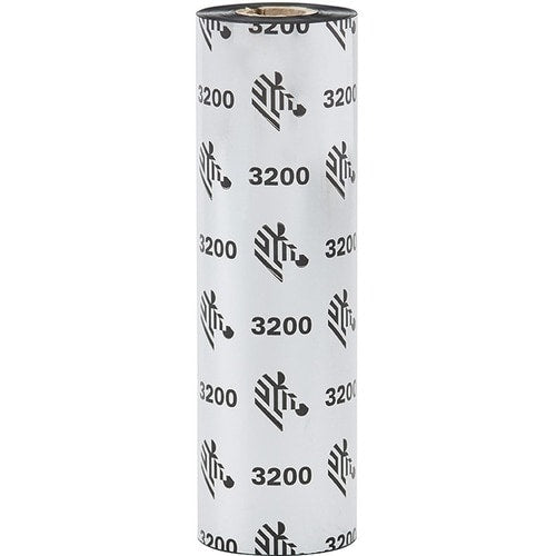 Zebra Wax Resin Ribbon 2.24inx242ft 3200 High Performance 0.5in core - Thermal T