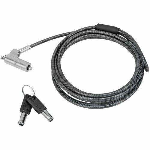 Candado con cable y llave Targus DEFCON N-KL Mini - Cable de 1,83 m (6 pies) - Candado con llave