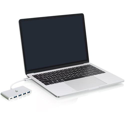 Hub USB-C vers USB-A 4 ports IOGEAR avec Power Delivery Pass