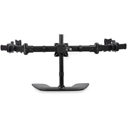 StarTech.com Triple Monitor Stand, Crossbar, Steel