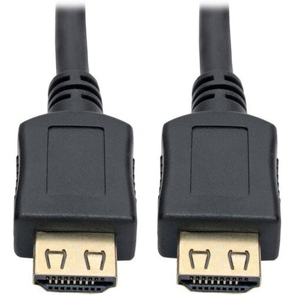 Tripp Lite by Eaton High-Speed HDMI Cable, 12 ft., with Gripping Connectors - 4K, M/M, Bla