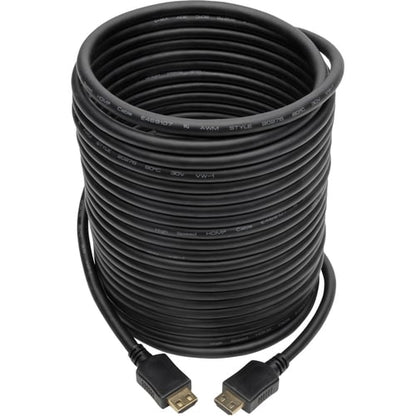 Cable HDMI de alta velocidad de Tripp Lite by Eaton, 9.1 m (30 pies), con conectores de agarre - 4K, M/M, negro