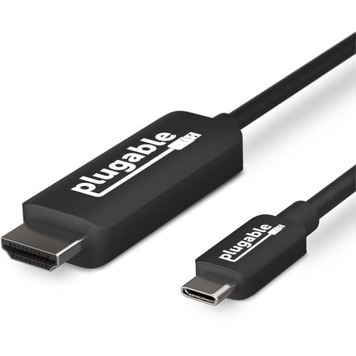 Plugable USB 3.1 Type-C to HDMI 2.0 Cable - 5.9 ft (1.80 m) HDMI/Thunderbolt 3 A