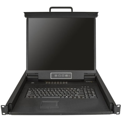 CONSOLA KVM DE 16 PUERTOS PARA SERVIDOR RACK MONTAJE EN RACK LCD 19 PULGADAS 1U
