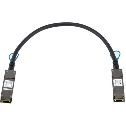 Cable de conexión directa QSFP+ a QSFP+ de StarTech.com de 0,5 m para Juniper EX