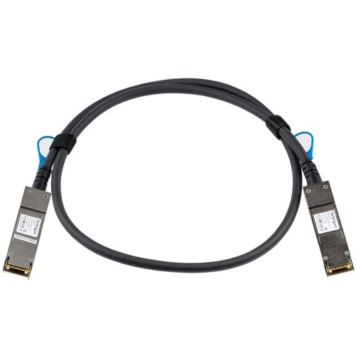 Cable de conexión directa StarTech.com QSFP+ a QSFP+ de 1 m para HPE JG326A 40GbE QSFP+ con DAC de cobre, Twinax activo de bajo consumo de 40 Gbps