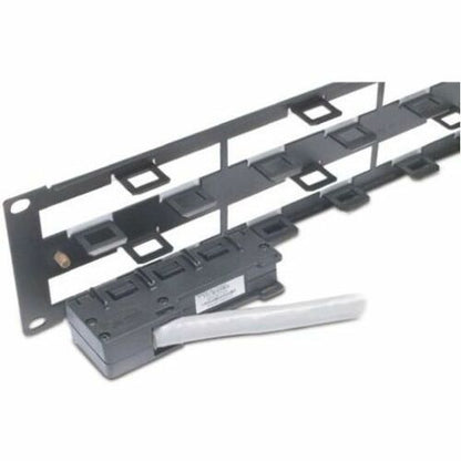 APC by Schneider Electric APC 2U Data Distribution Panel - Cable Manager - 2U Rack Height