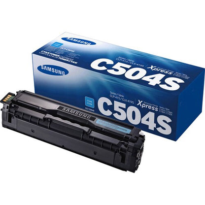 Samsung CLT-C504S (SU029A) Toner Cartridge - Cyan - 18000 Pa