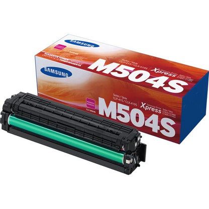 Samsung CLT-M504S (SU296A) Toner Cartridge - Magenta - 1800