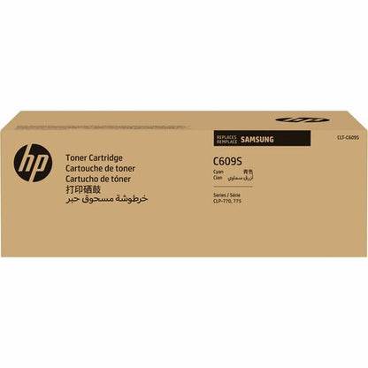 Samsung CLT-C609S (SU086A) Toner Cartridge - Cyan - 7000 Pag