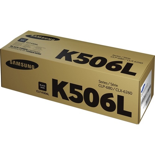 Cartucho de tóner negro de alto rendimiento Samsung CLT-K506L