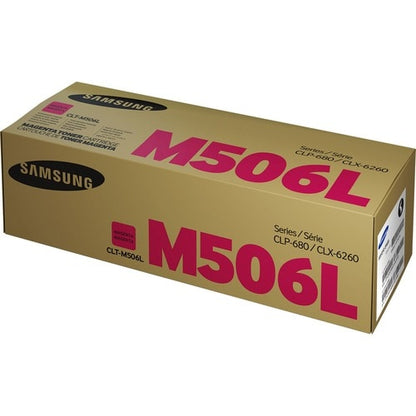Cartucho magenta de alto rendimiento Samsung CLT-M506L