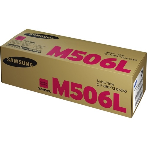 Cartucho magenta de alto rendimiento Samsung CLT-M506L