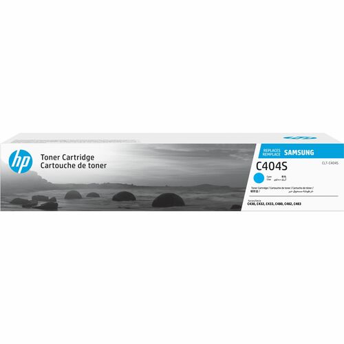 HP CLT-C404S High Yield Laser Toner Cartridge - Cyan Pack -