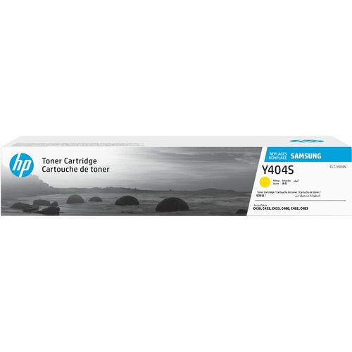 HP CLT-Y404S Laser Toner Cartridge - Yellow Pack - 1000 Page