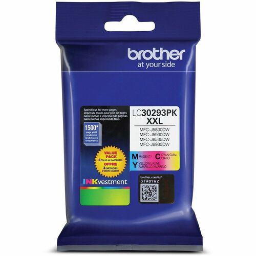 MBM TRADING 3PK SUPER HIGH MULTI 5YIELD INK CART CLR