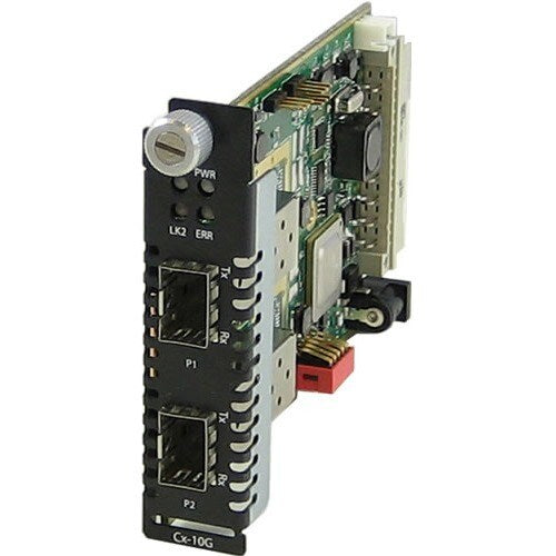CM-10GR-STS CONVERTISSEUR DE MÉDIA MODULE 10 Go CONVERTISSEUR DE DÉBIT SFP+