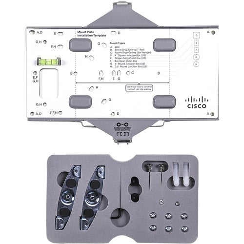 Placa de montaje Cisco Meraki para punto de acceso inalámbrico