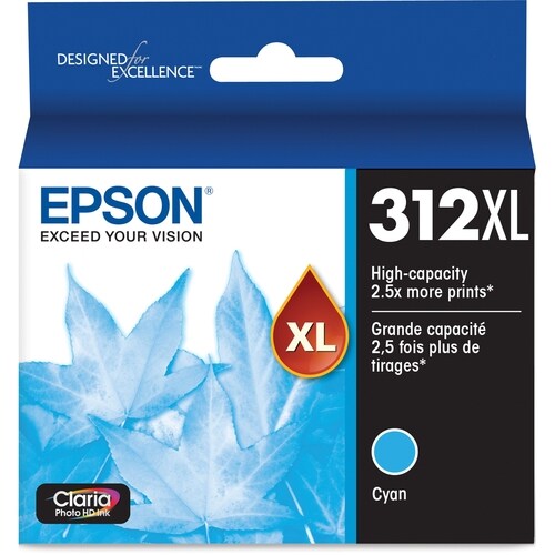 Cartouche d'encre jet d'encre d'origine Epson Claria Photo HD T312XL -