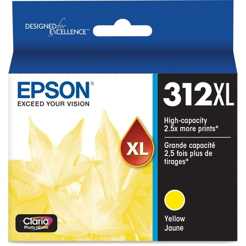 Cartouche d'encre jet d'encre d'origine Epson Claria Photo HD T312XL -
