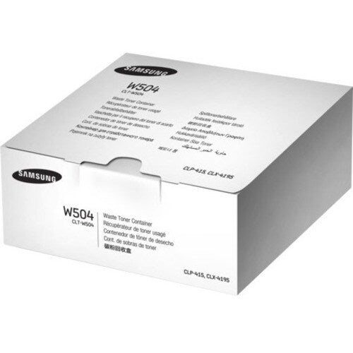 Samsung CLT-W504 Waste Toner Container - Laser - Black, Cyan