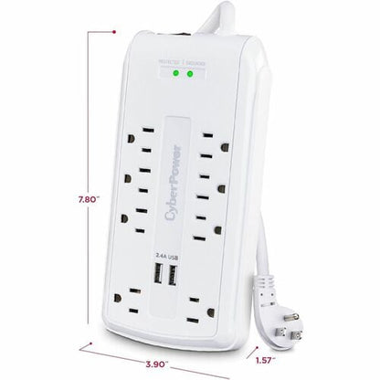 Cyber Power CyberPower CSP806U Professional 8-Outlets Surge Suppressor