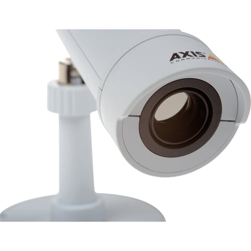 AXIS P1280-E 300 Kilopixel Indoor/Outdoor Network Camera - Color - White  - H.26
