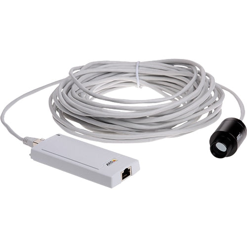 AXIS P1280-E 300 Kilopixel Indoor/Outdoor Network Camera - Color - White  - H.26