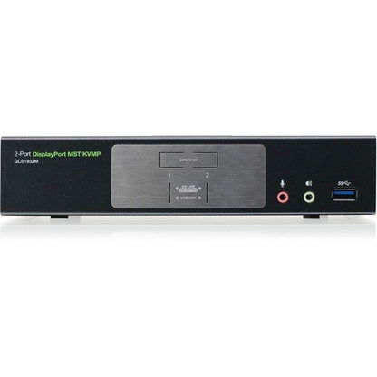 KVMP 2 ports 4K DisplayPort MST avec hub audio USB 3.0