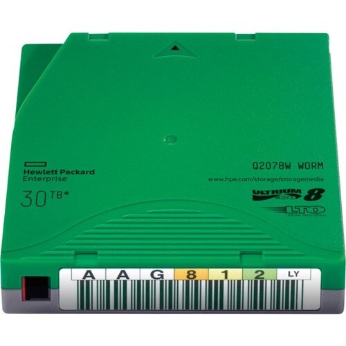Cartouche de données HPE LTO-8 Ultrium 30 To WORM - LTO-8 - WORM -