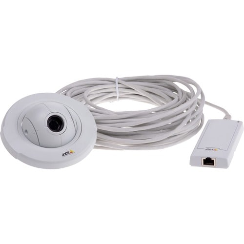 AXIS P1290 300 Kilopixel Indoor/Outdoor Network Camera - Color - Dome - White  -