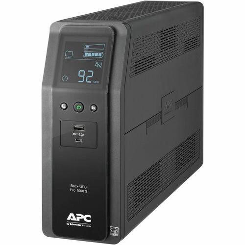 SAI de torre Back-UPS Pro BR1000MS de APC by Schneider Electric de 1,0 kVA - Remolque