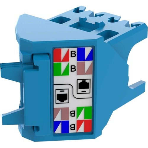 Tapa de cable en ángulo de 45° Panduit para conector UTP TG Cat 6A