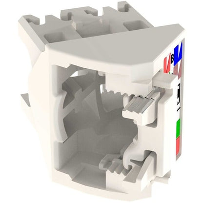 Tapa de cable en ángulo de 45° PanNet de Panduit para conector UTP TG Cat 6