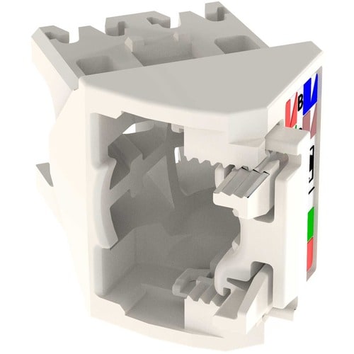 Capuchon de fil coudé à 45° Panduit PanNet pour prise UTP TG Cat 6