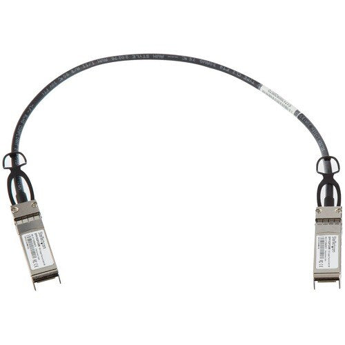 StarTech.com MSA Uncoded Compatible 0.5m 10G SFP+ to SFP+ Direct Attach Cable