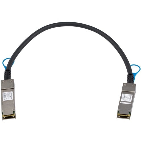 Cable de conexión directa QSFP+ a QSFP+ de 0,5 m, 40 G, compatible con MSA, sin codificar, de StarTech.com