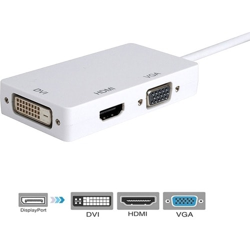 Memoria Axiom Axiom 3 en 1 DisplayPort a HDMI