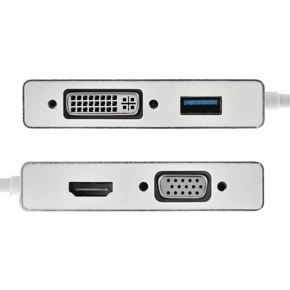 Station d'accueil Axiom - USB Type-C - 4K, 2K - 3840 x 2160, 1920 x 1080