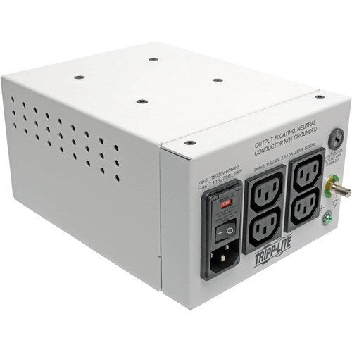 TRANSFORMADOR DE AISLAMIENTO HOSPITAL DOBLE TENSIÓN 115/230V 300W 4 C13