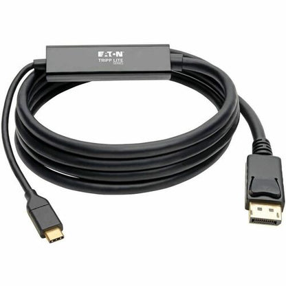 Cable USB-C a DisplayPort de Tripp Lite by Eaton, 4K a 60 Hz, Thunderbolt 3, 6 pies - 6 pies (1.8 m).
