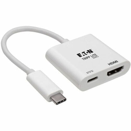 Tripp Lite by Eaton U444-06N-H4K6WC USB-C 3.1 to HDMI 4K Adapter, M/F, White - 6\" (152.40
