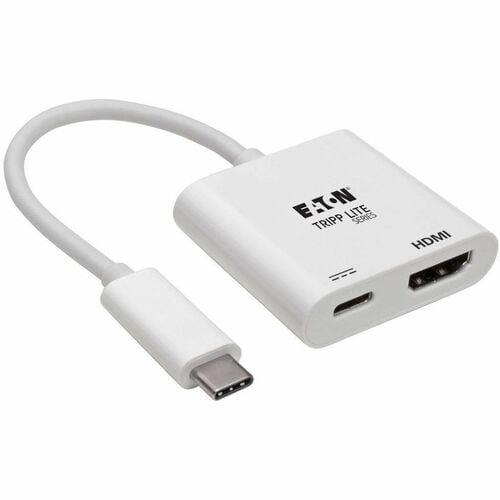 Tripp Lite by Eaton U444-06N-H4K6WC USB-C 3.1 to HDMI 4K Adapter, M/F, White - 6\" (152.40
