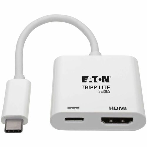 Tripp Lite by Eaton U444-06N-H4K6WC USB-C 3.1 to HDMI 4K Adapter, M/F, White - 6\" (152.40