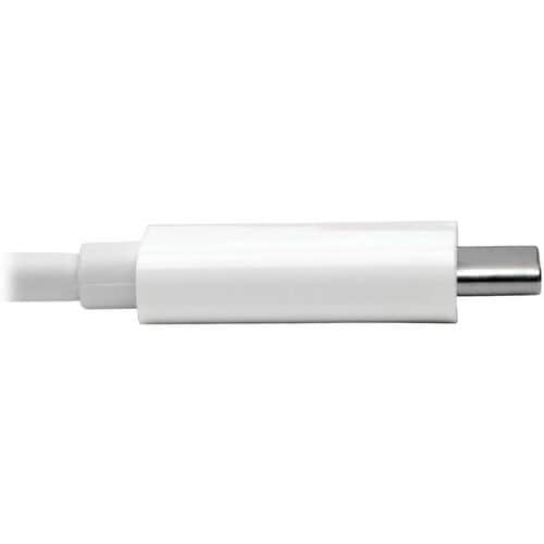 Tripp Lite by Eaton U444-06N-H4K6WC USB-C 3.1 to HDMI 4K Adapter, M/F, White - 6\" (152.40