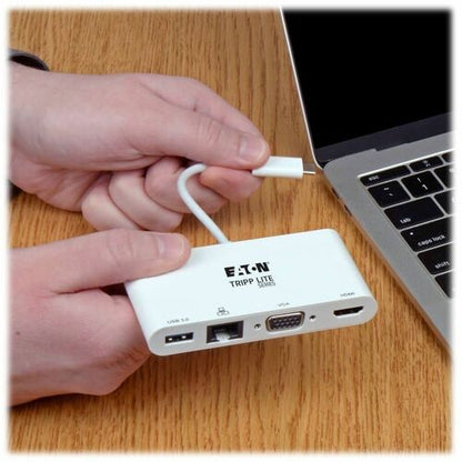 Tripp Lite by Eaton U444-06N-HV4GU Docking Station - for Monitor, Projector, Smartphone, T