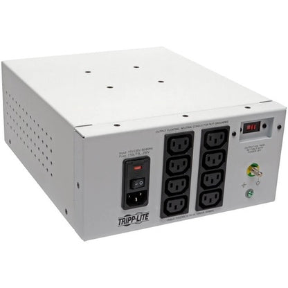 TRANSFORMADOR DE AISLAMIENTO HOSPITAL DOBLE TENSIÓN 115/230V 1000W 8 C13