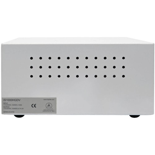 TRANSFORMADOR DE AISLAMIENTO HOSPITAL DOBLE TENSIÓN 115/230V 1000W 8 C13