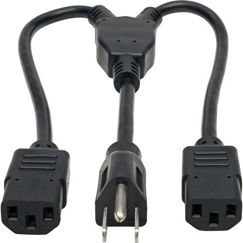 Tripp Lite by Eaton P004-18N-2C13 Splitter Cord - For Computer