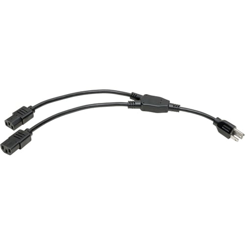Tripp Lite by Eaton P004-18N-2C13 Splitter Cord - For Computer
